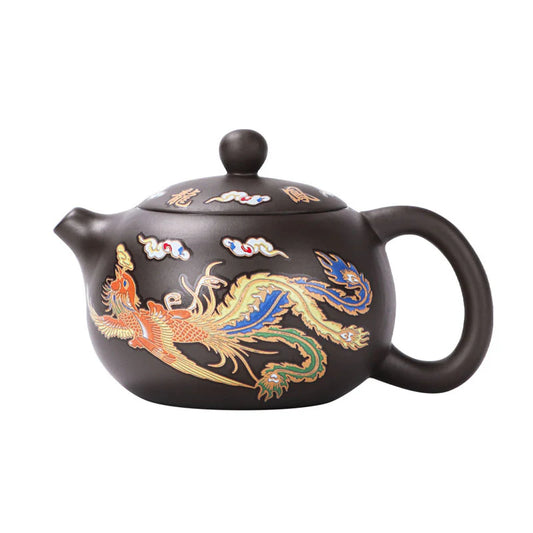 SADHUNA™ COLOR-CHANGING DRAGON & PHOENIX POT