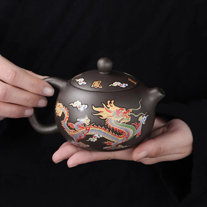 SADHUNA™ COLOR-CHANGING DRAGON & PHOENIX POT