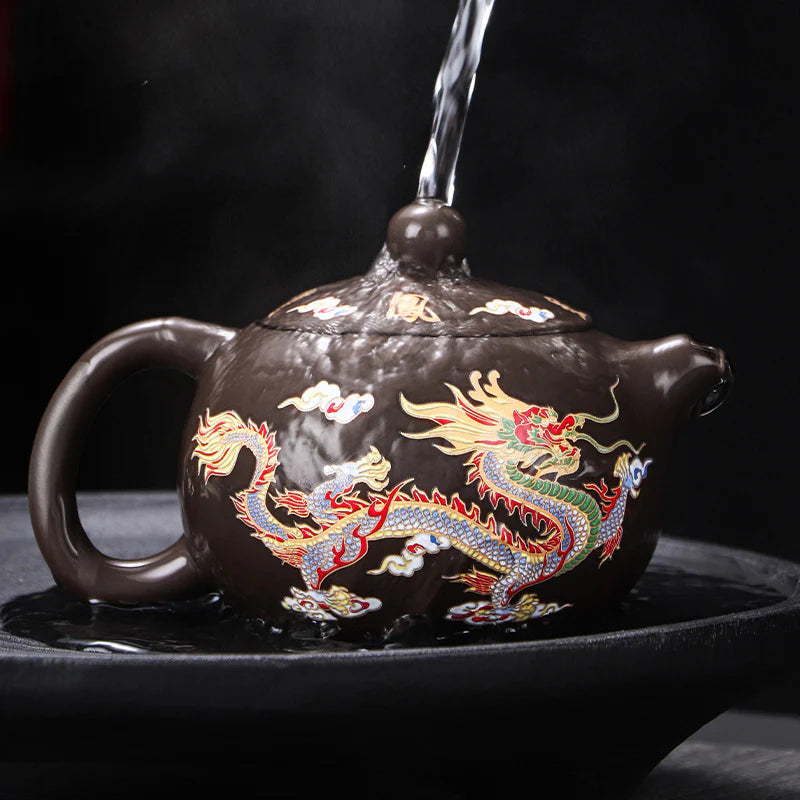 SADHUNA™ COLOR-CHANGING DRAGON & PHOENIX POT