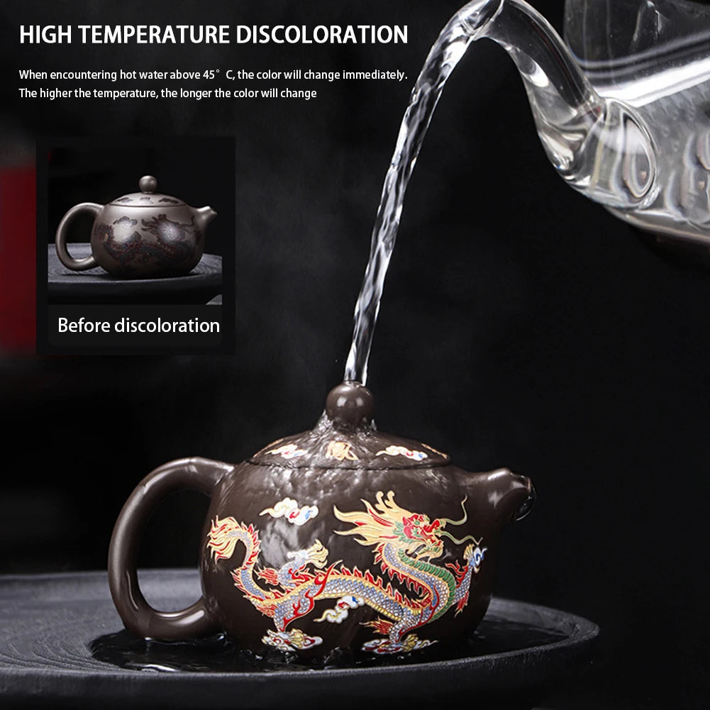 SADHUNA™ COLOR-CHANGING DRAGON & PHOENIX POT